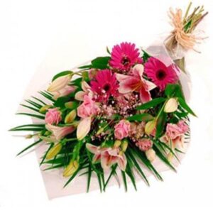 Leque em Tons cor Rosa