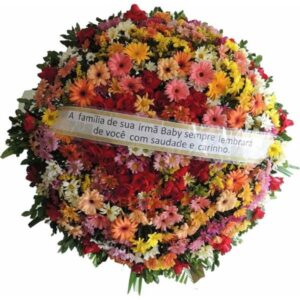 Coroa com Flores do Campo 2(Tam: 1,60)