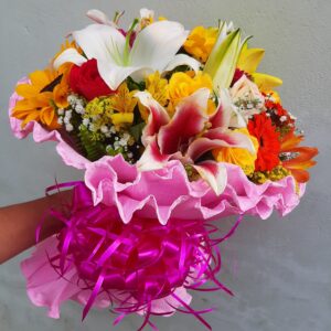 Buquê com Flores do Campo Nobre