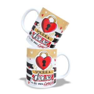 Caneca Porcelana 325ml (Modelo 02)