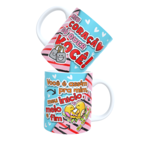 Caneca Porcelana 325ml (Modelo 11)