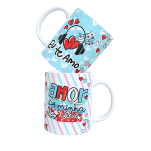Caneca Porcelana 325ml (Modelo 03)