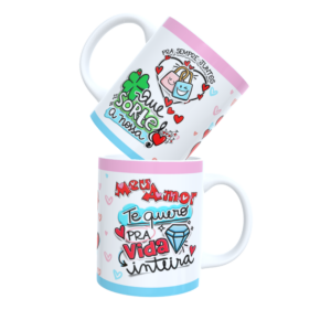 Caneca Porcelana 325ml (Modelo 09)